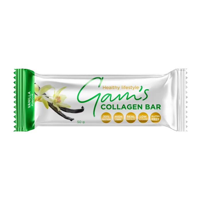 Gam's Tyčinka s kolagenem vanilka 50 g